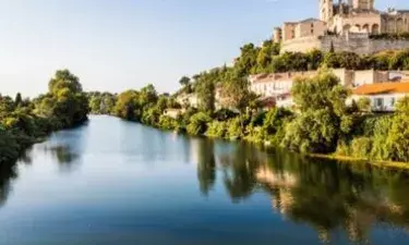 Canal du Midi in Béziers